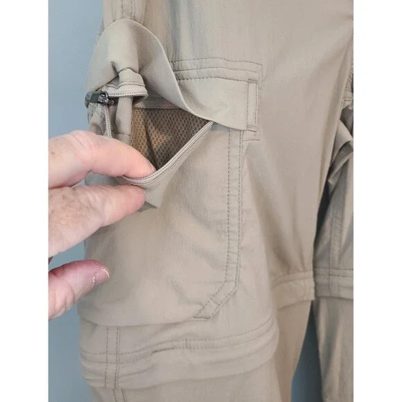 REI Co-op Sahara Pants Womens 8 Zip Off Convertible Hiking Nylon Outdoor SPF 50+ - Picture 4 of 12